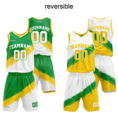 Benutzerdefinierter Reversible Basketballanzug für Erwachsene und Kinder Personalisiertes Trikot