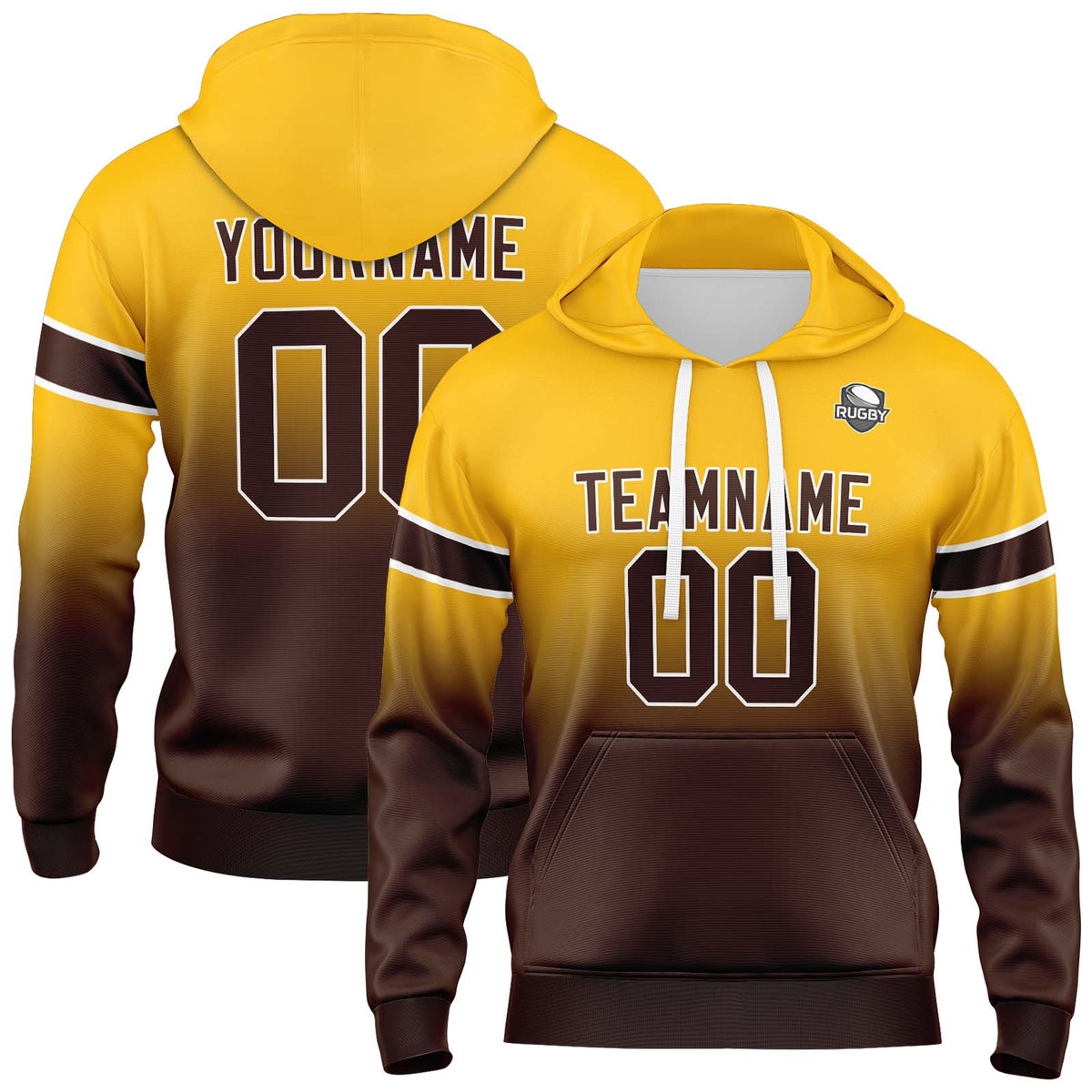 Benutzerdefinierter Verlauf Sweatshirt-Hoodie für Mann, Frau, Mädchen, Junge. Drucken Sie Ihr Logo, Ihren Namen und Ihre Nummer