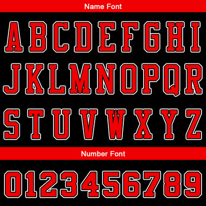 Benutzerdefinierte Rot Reversible Basketball Jersey Personalisierte Name Nummernlogo drucken