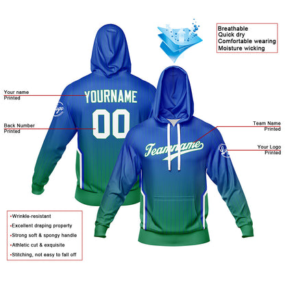 Benutzerdefiniert Blau Grün Tarnung Sport Jersey Satz Trainingsanzug Zur Seite fahren Kapuzenpullover Oberteile und Hose Satz Königlich