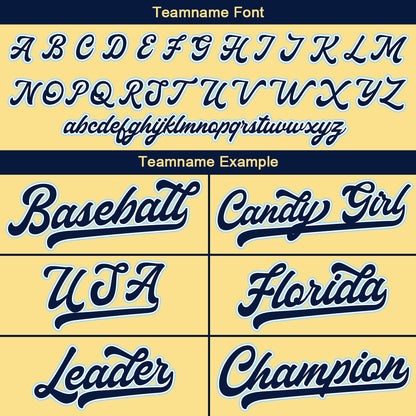 Benutzerdefinierte Authentisch Baseball-Trikot Gold Netz