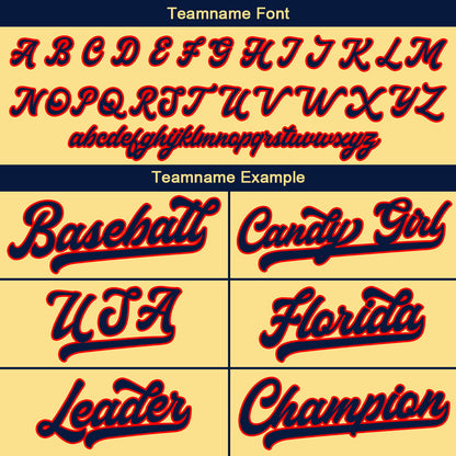 Benutzerdefinierte Authentisch Baseball-Trikot Gold Netz