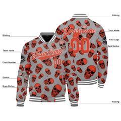 Benutzerdefinierte Rot Varsity-Jacke. Letterman-Jacke für Männer, Frauen und Jugendliche