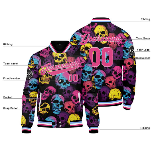 Benutzerdefinierte Gelb Varsity-Jacke. Letterman-Jacke für Männer, Frauen und Jugendliche