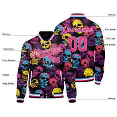 Benutzerdefinierte Gelb Varsity-Jacke. Letterman-Jacke für Männer, Frauen und Jugendliche