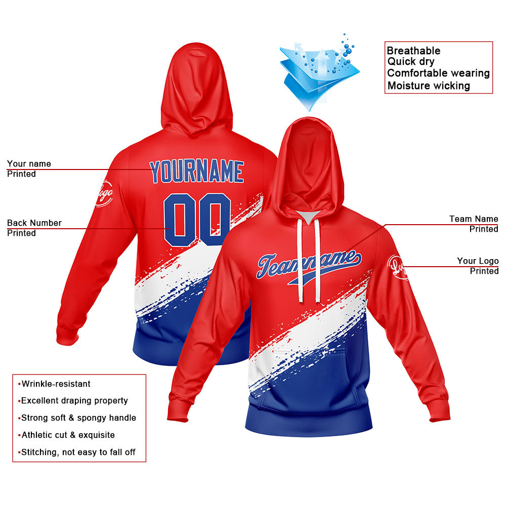 Benutzerdefiniert Rot Marine Tarnung Sport Jersey Satz Trainingsanzug Zur Seite fahren Kapuzenpullover Oberteile und Hose Satz Königlich