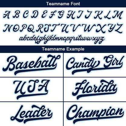 Benutzerdefinierte Authentisch Baseball-Trikot Weiß Netz