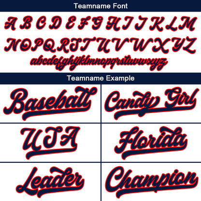 Benutzerdefinierte Authentisch Baseball-Trikot Weiß Netz