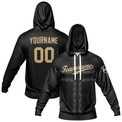 Benutzerdefiniert Schwarz Tarnung Sport Jersey Satz Trainingsanzug Zur Seite fahren Kapuzenpullover Oberteile und Hose Satz Königlich