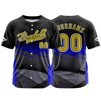 Benutzerdefiniert Blau Baseball Uniformen Drucken für Jungs Mädchen und Kinder Machen Ihr Team Mehr Vielfältig