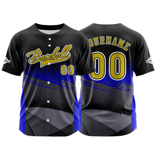Benutzerdefiniert Blau Baseball Uniformen Drucken für Jungs Mädchen und Kinder Machen Ihr Team Mehr Vielfältig