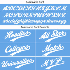 Benutzerdefiniert Hellblau Tarnung Sport Jersey Satz Trainingsanzug Zur Seite fahren Kapuzenpullover Oberteile und Hose Satz Königlich