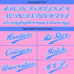 Benutzerdefiniert Rosa Lichtblau Tarnung Sport Jersey Satz Trainingsanzug Zur Seite fahren Kapuzenpullover Oberteile und Hose Satz Königlich