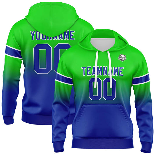 Benutzerdefinierter Verlauf Sweatshirt-Hoodie für Mann, Frau, Mädchen, Junge. Drucken Sie Ihr Logo, Ihren Namen und Ihre Nummer ﻿