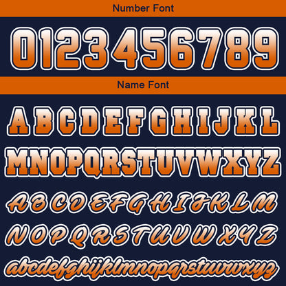 Benutzerdefiniert Marine Orange Hoodie Personalisiert Männer Pullover Hoodie Gedruckt Team Name Number Logo für Frauen