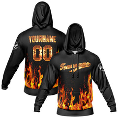 Benutzerdefiniert Schwarz Gold Tarnung Sport Jersey Satz Trainingsanzug Zur Seite fahren Kapuzenpullover Oberteile und Hose Satz Königlich