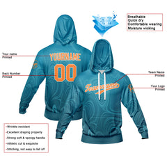 Benutzerdefiniert See Blau Tarnung Sport Jersey Satz Trainingsanzug Zur Seite fahren Kapuzenpullover Oberteile und Hose Satz Königlich