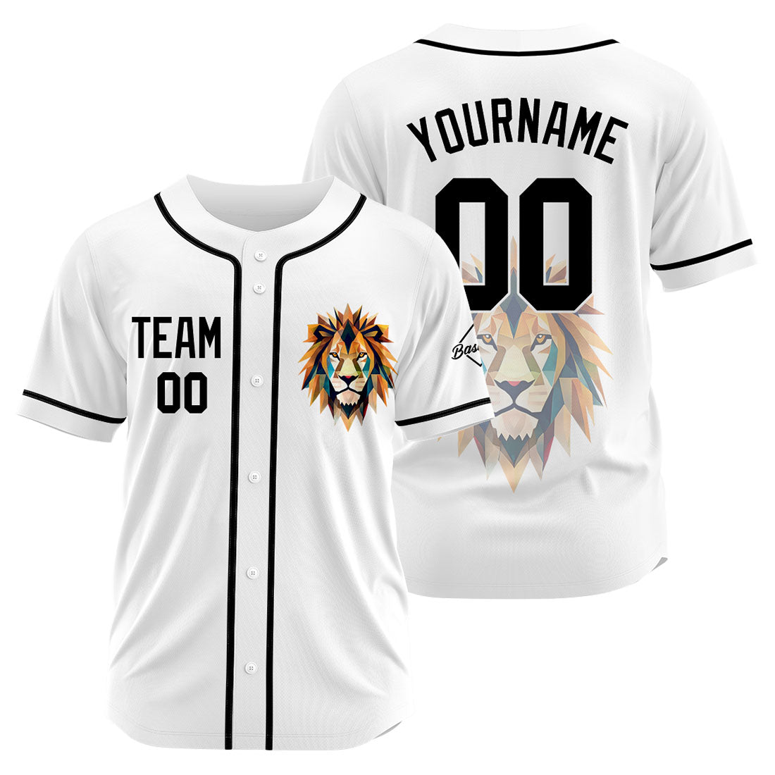 Benutzerdefinierte Baseball Jersey Personalisierte Baseball Shirt genäht und Druck Weiß