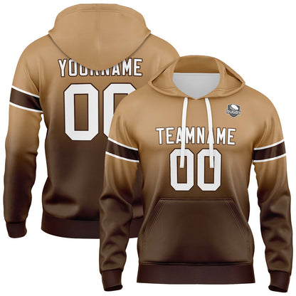 Benutzerdefinierter Verlauf Sweatshirt-Hoodie für Mann, Frau, Mädchen, Junge. Drucken Sie Ihr Logo, Ihren Namen und Ihre Nummer