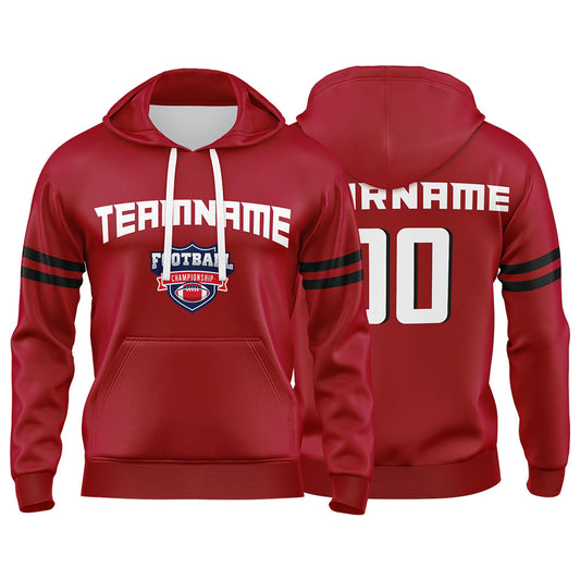 Benutzerdefinierter Sweatshirt-Hoodie für Mann, Frau, Mädchen, Junge. Drucken Sie Ihr Logo, Ihren Namen und Ihre Nummer