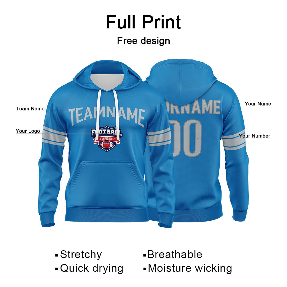 Benutzerdefinierter Sweatshirt-Hoodie für Mann, Frau, Mädchen, Junge. Drucken Sie Ihr Logo, Ihren Namen und Ihre Nummer