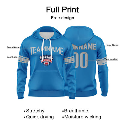 Benutzerdefinierter Sweatshirt-Hoodie für Mann, Frau, Mädchen, Junge. Drucken Sie Ihr Logo, Ihren Namen und Ihre Nummer