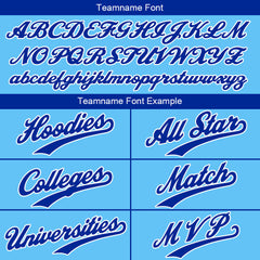 Benutzerdefiniert Blau Tarnung Sport Jersey Satz Trainingsanzug Zur Seite fahren Kapuzenpullover Oberteile und Hose Satz Königlich