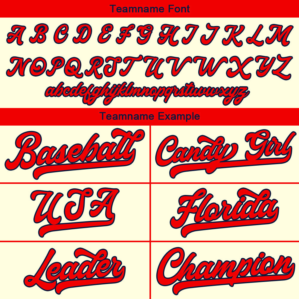 Benutzerdefinierte Authentisch Baseball-Trikot Creme Netz