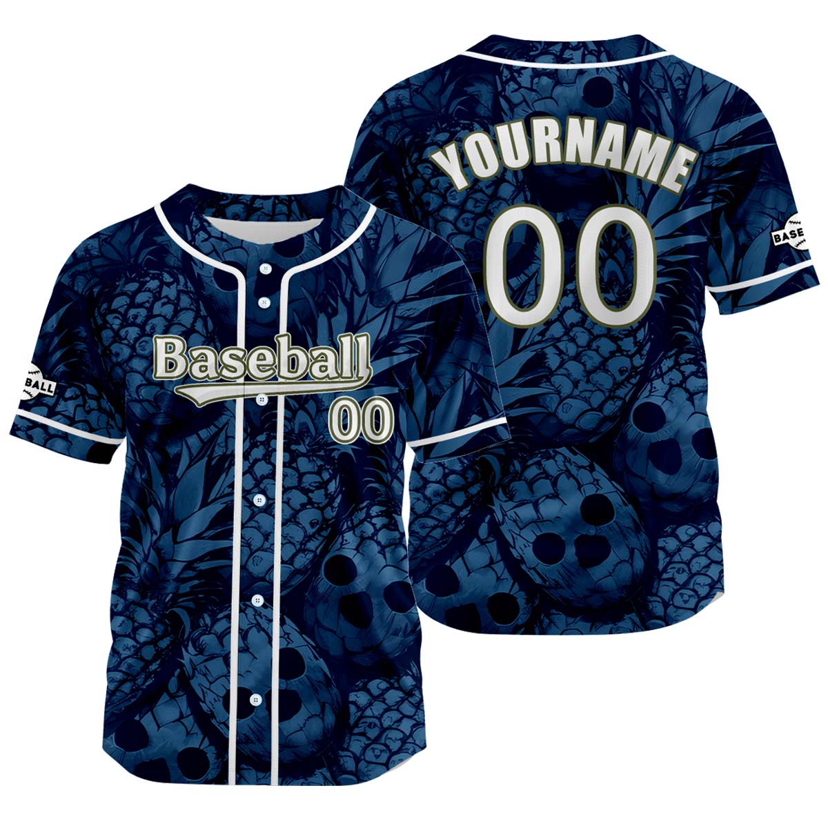 Benutzerdefiniert Marine Blau Baseball Uniformen Drucken für Jungs Mädchen und Kinder Machen Ihr Team Mehr Vielfältig