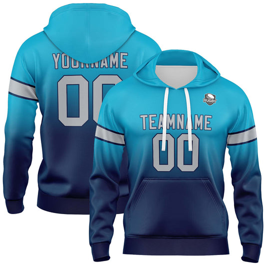 Benutzerdefinierter Verlauf Sweatshirt-Hoodie für Mann, Frau, Mädchen, Junge. Drucken Sie Ihr Logo, Ihren Namen und Ihre Nummer ﻿
