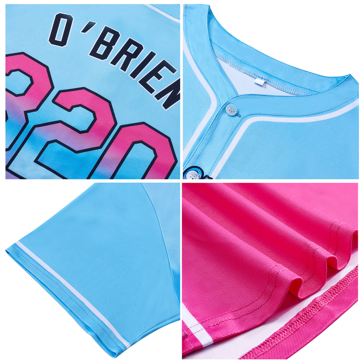 Benutzerdefiniert Baseball Uniformen Drucken für Jungs Mädchen und Kinder Machen Ihr Team Mehr Vielfältig