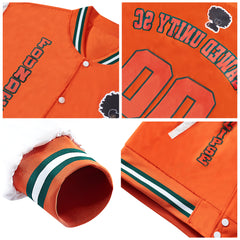 Benutzerdefiniert Schwarz Gelb Rot Wasserdichte Varsity Jacken Personalisiert genäht Name Nummer Logo zu Letterman Jacken