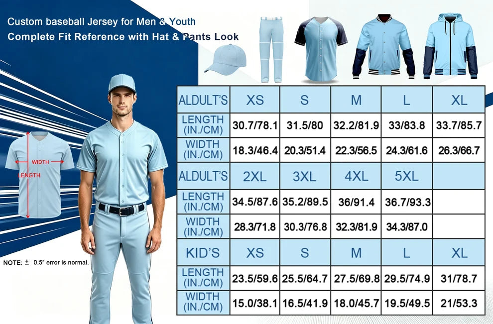 Benutzerdefiniert Baseball Uniformen Drucken für Jungs Mädchen und Kinder Machen Ihr Team Mehr Vielfältig