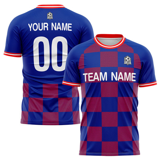 Benutzerdefinierte Fußballuniform Jersey Kinder Erwachsene Personalisiertes Set Jersey Shirt