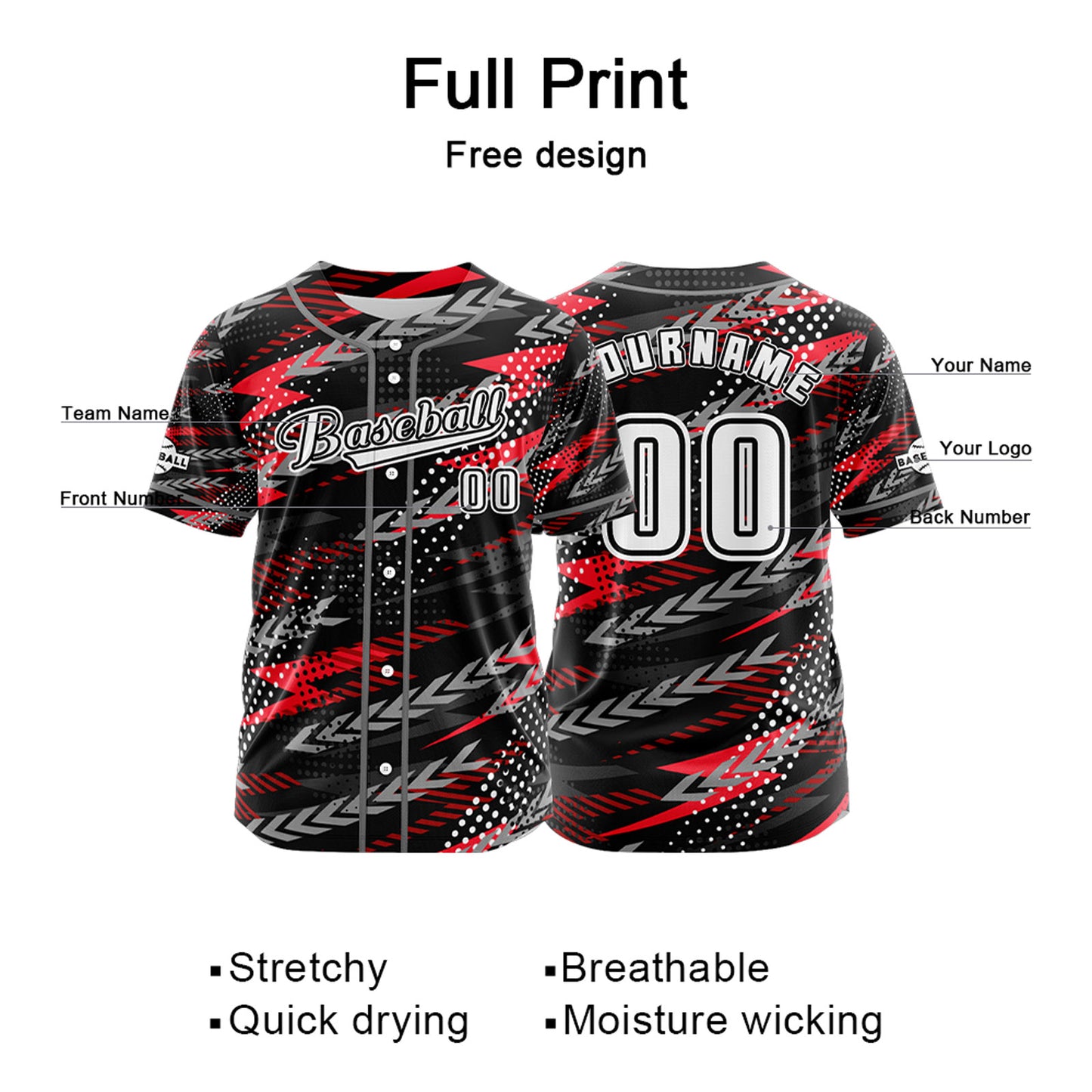 Benutzerdefiniert Schwarz Baseball Uniformen Drucken für Jungs Mädchen und Kinder Machen Ihr Team Mehr Vielfältig