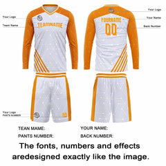 Kundenspezifisches Orange Basketball Fußball Schießen langes T-Shirt für Erwachsene und Kinder