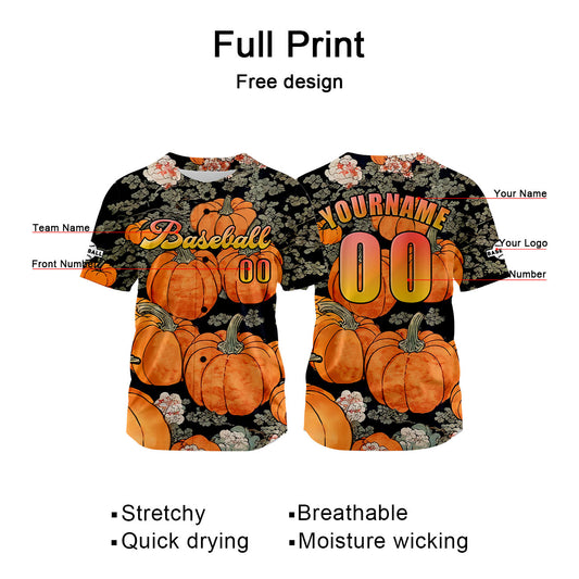 Benutzerdefiniert Orange Baseball Uniformen Drucken für Jungs Mädchen und Kinder Machen Ihr Team Mehr Vielfältig