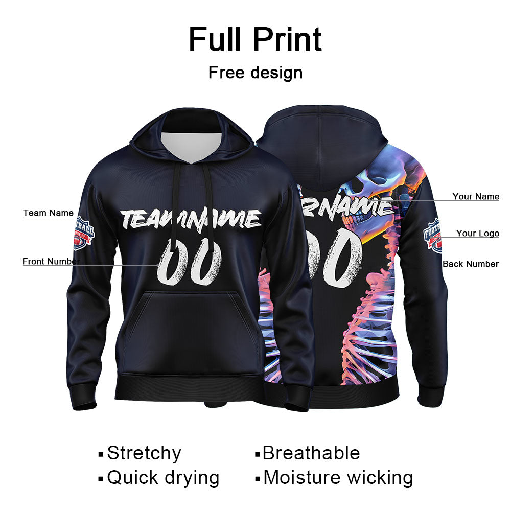 Benutzerdefinierter Sweatshirt-Hoodie für Mann, Frau, Mädchen, Junge. Drucken Sie Ihr Logo, Ihren Namen und Ihre Nummer Silberfarben