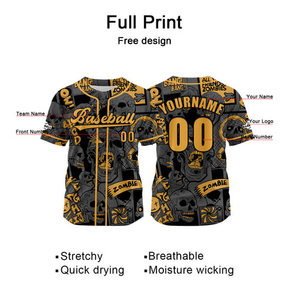 Benutzerdefiniert Grau Orange Baseball Uniformen Drucken für Jungs Mädchen und Kinder Machen Ihr Team Mehr Vielfältig