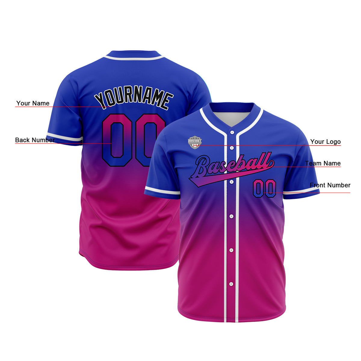 Benutzerdefiniert Baseball Uniformen Drucken für Jungs Mädchen und Kinder Machen Ihr Team Mehr Vielfältig