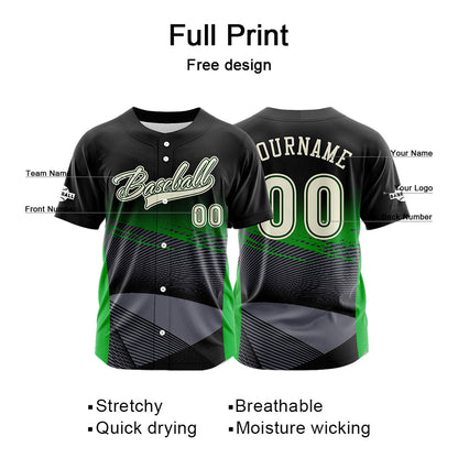 Benutzerdefiniert Schwarz Baseball Uniformen Drucken für Jungs Mädchen und Kinder Machen Ihr Team Mehr Vielfältig