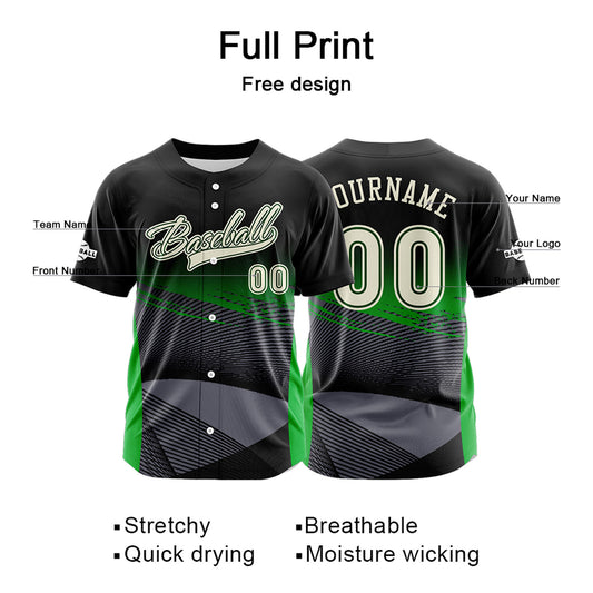 Benutzerdefiniert Schwarz Baseball Uniformen Drucken für Jungs Mädchen und Kinder Machen Ihr Team Mehr Vielfältig