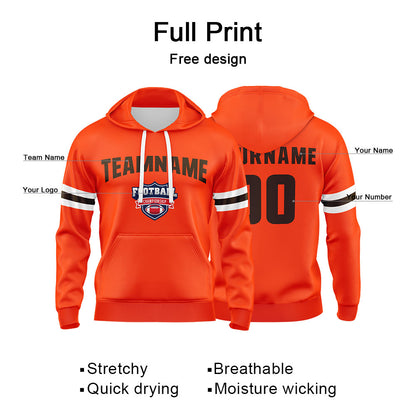 Benutzerdefinierter Sweatshirt-Hoodie für Mann, Frau, Mädchen, Junge. Drucken Sie Ihr Logo, Ihren Namen und Ihre Nummer