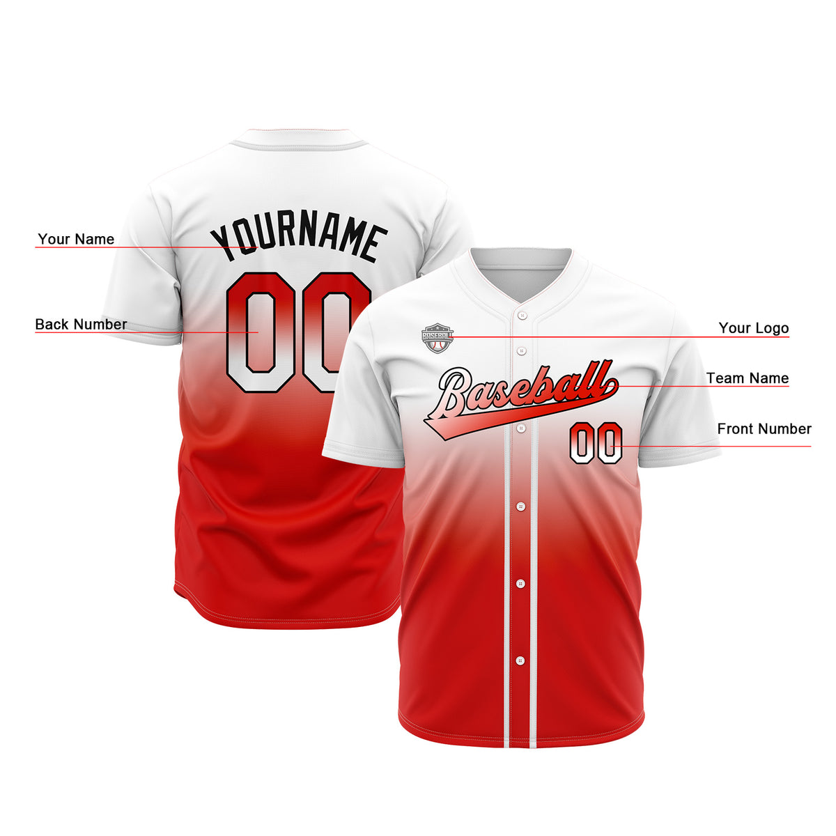 Benutzerdefiniert Baseball Uniformen Drucken für Jungs Mädchen und Kinder Machen Ihr Team Mehr Vielfältig