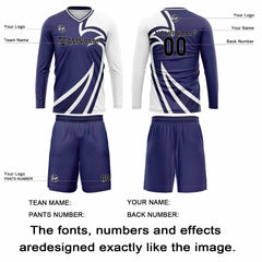 Kundenspezifisches Grau Blau Basketball Fußball Schießen langes T-Shirt für Erwachsene und Kinder