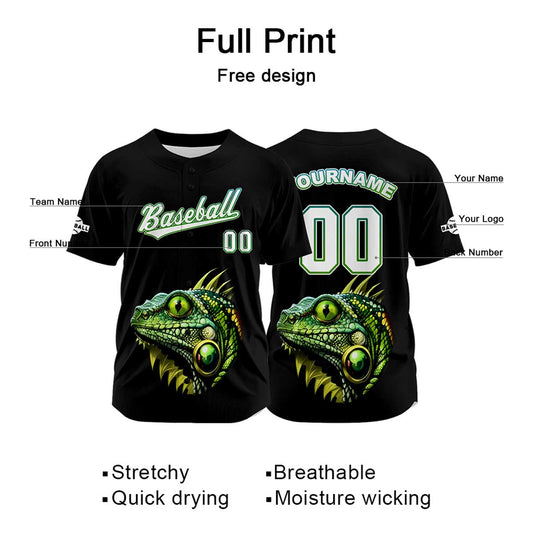 Benutzerdefiniert Schwarz Baseball Uniformen Drucken für Jungs Mädchen und Kinder Machen Ihr Team Mehr Vielfältig