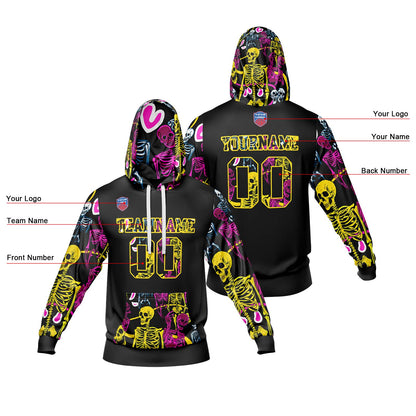 Benutzerdefinierter Sweatshirt-Hoodie für Mann, Frau, Mädchen, Junge. Drucken Sie Ihr Logo, Ihren Namen und Ihre Nummer