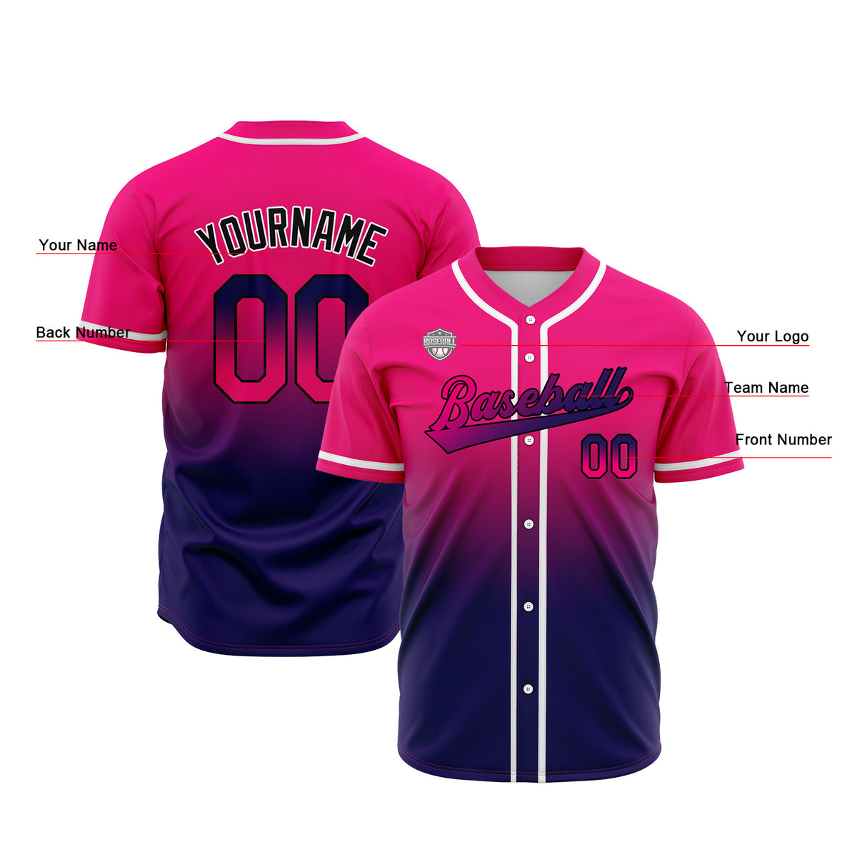 Benutzerdefiniert Baseball Uniformen Drucken für Jungs Mädchen und Kinder Machen Ihr Team Mehr Vielfältig
