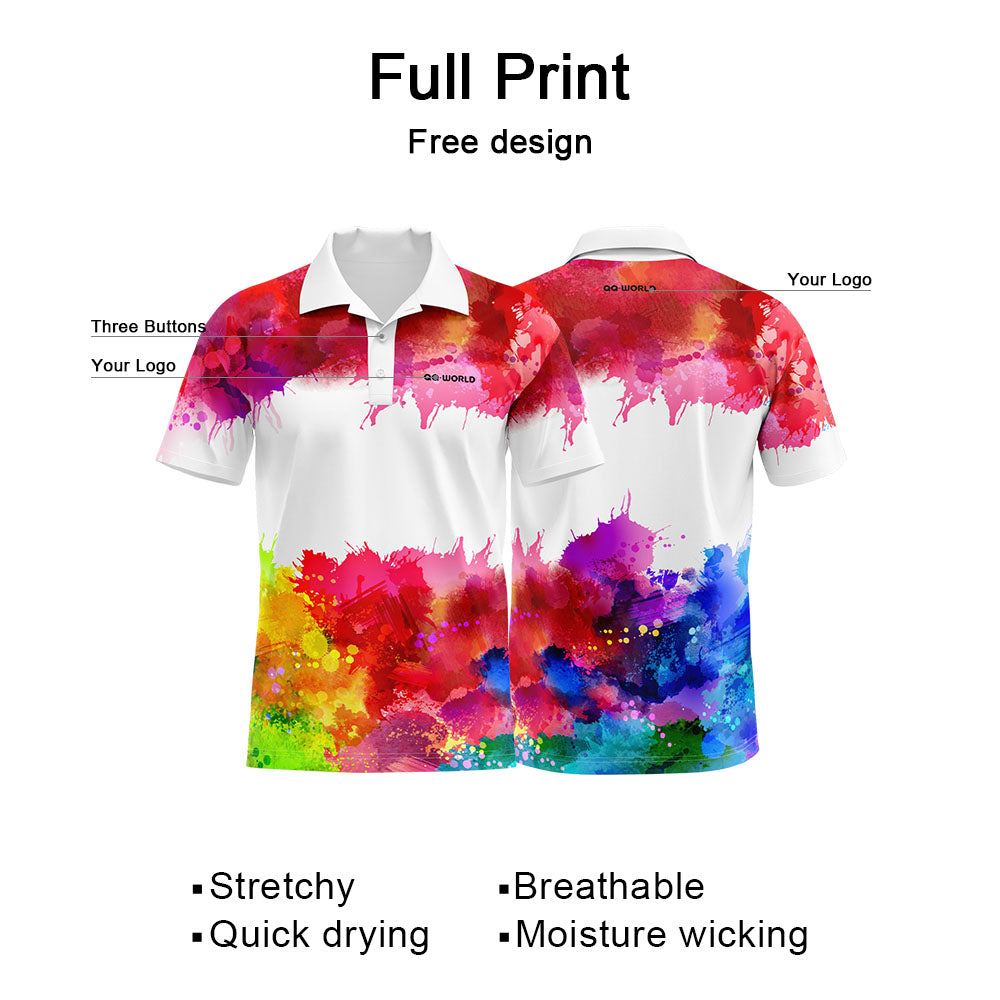 Benutzerdefiniert Polo Hemden und Personalisieren T-Shirts für Männer, Frauen und Kinder Hinzufügen Ihr Einzigartig Logo und Text