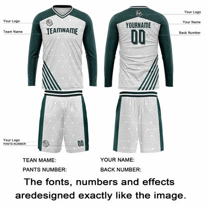 Kundenspezifisches Teal Basketball Fußball Schießen langes T-Shirt für Erwachsene und Kinder